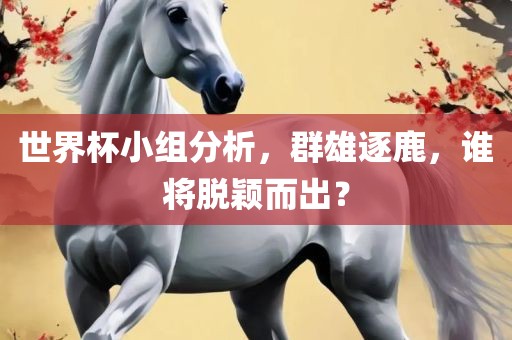 世界杯小组分析,群雄逐鹿,谁将脱颖而出?