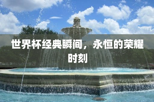 世界杯经典瞬间，永恒的荣耀时刻