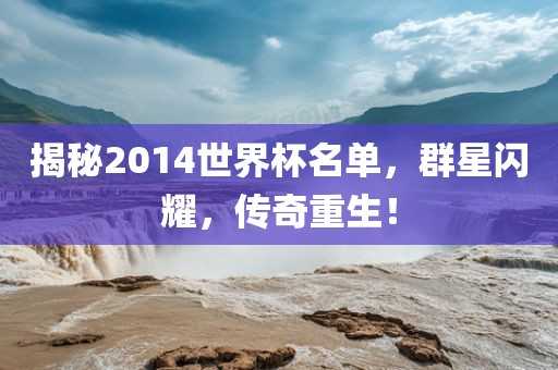 揭秘2014世界杯名单，群星闪耀，传奇重生！