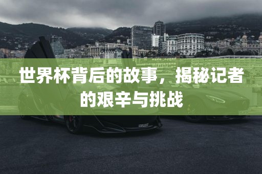 世界杯背后的故事，揭秘记者的艰辛与挑战