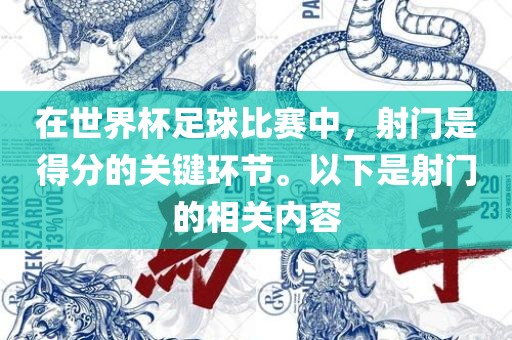 在世界杯足球比赛中，射门是得分的关键环节。以下是射门的相关内容
