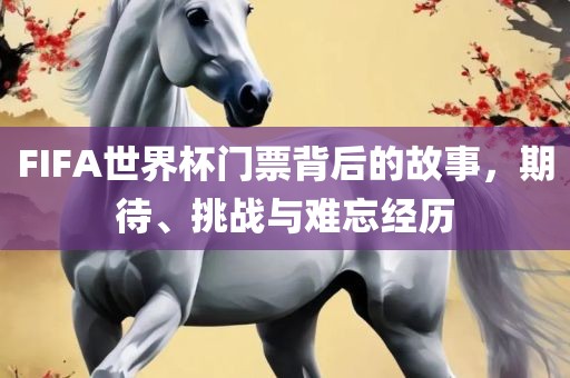 FIFA世界杯门票背后的故事，期待、挑战与难忘经历
