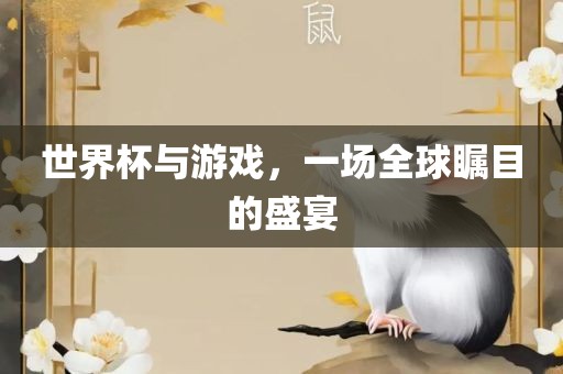 世界杯与游戏,一场全球瞩目的盛宴