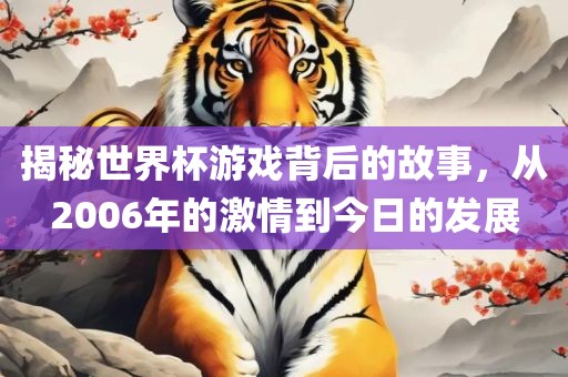 揭秘世界杯游戏背后的故事，从2006年的激情到今日的发展