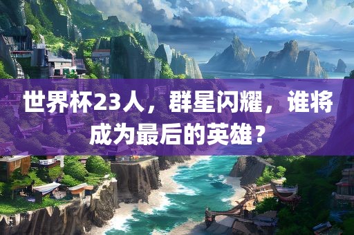 世界杯23人，群星闪耀，谁将成为最后的英雄？
