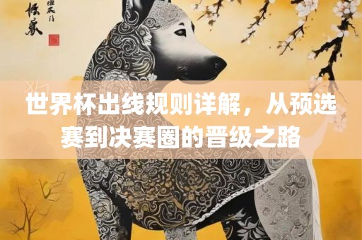 世界杯出线规则详解，从预选赛到决赛圈的晋级之路