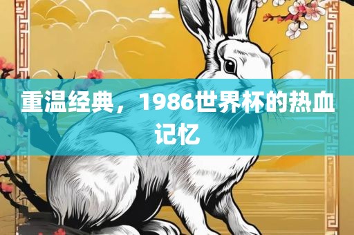 重温经典，1986世界杯的热血记忆