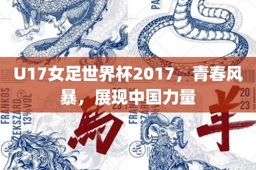 U17女足世界杯2017，青春风暴，展现中国力量
