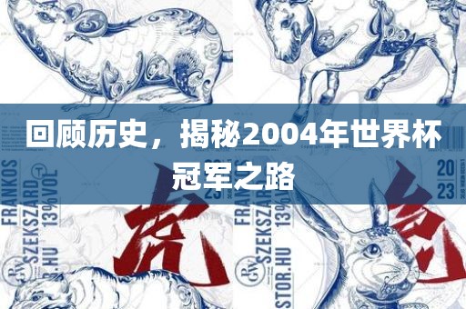 回顾历史,揭秘2004年世界杯冠军之路
