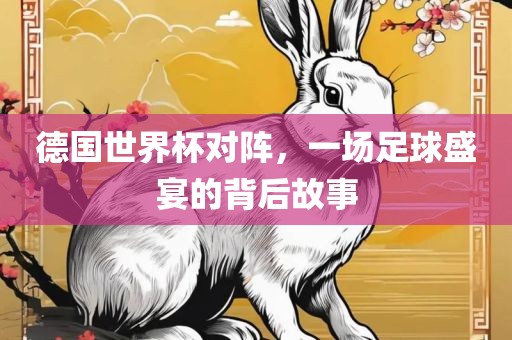 德国世界杯对阵,一场足球盛宴的背后故事