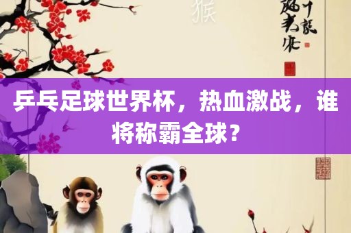 乒乓足球世界杯，热血激战，谁将称霸全球？