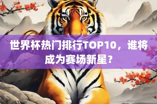 世界杯热门排行TOP10，谁将成为赛场新星？